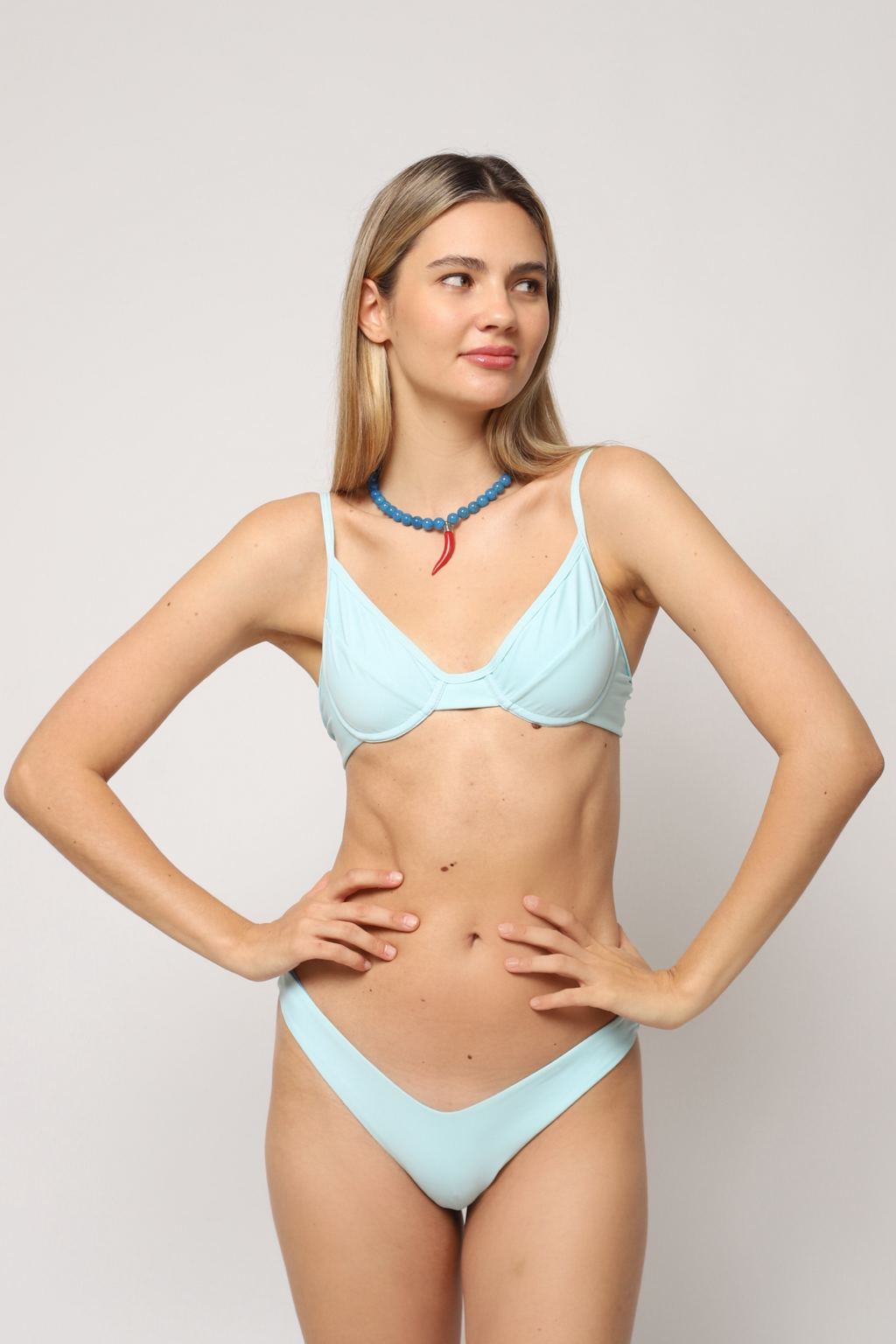 Lali bikini top - Baby Blue