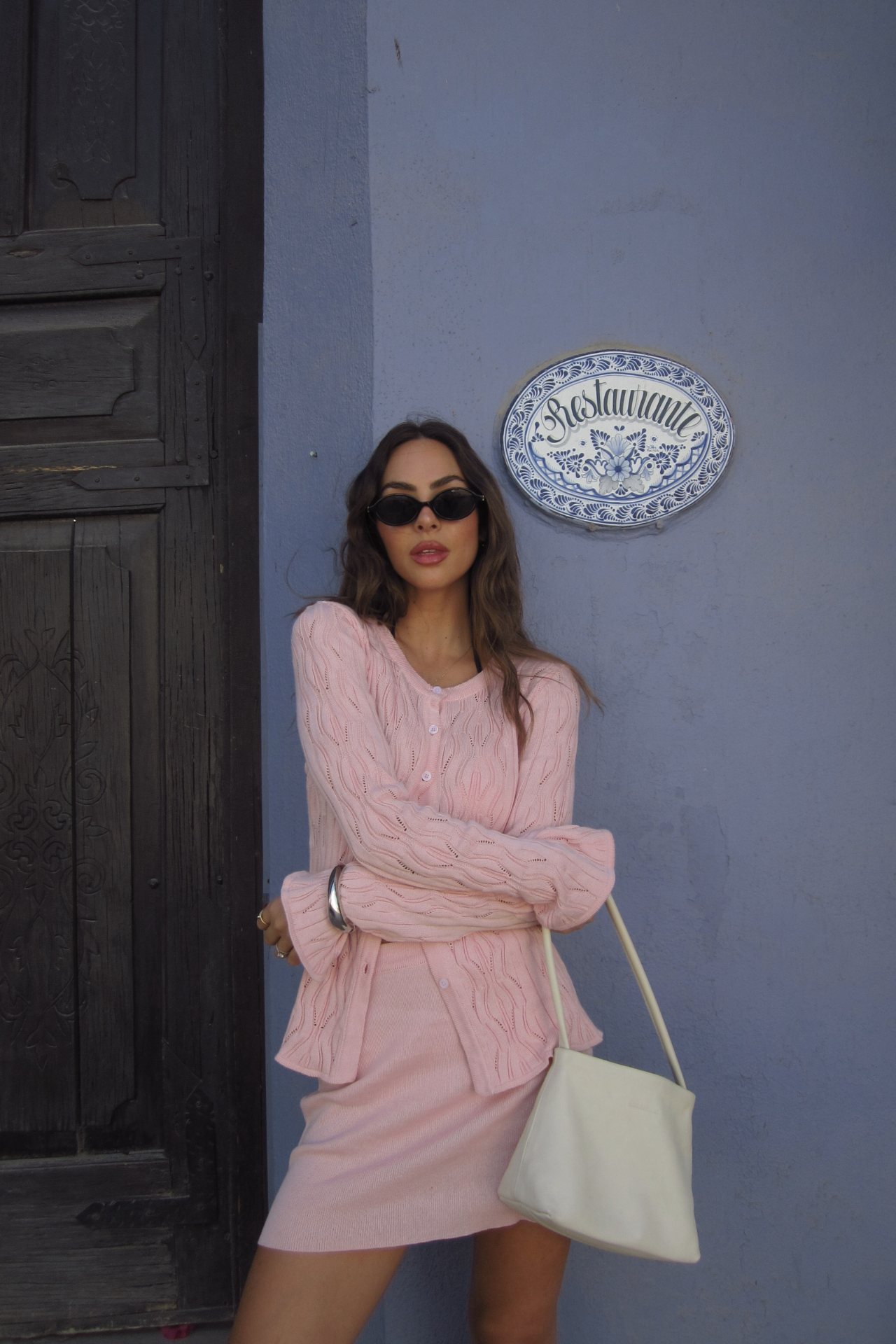 ASHLEY SKIRT - BABY BLUE