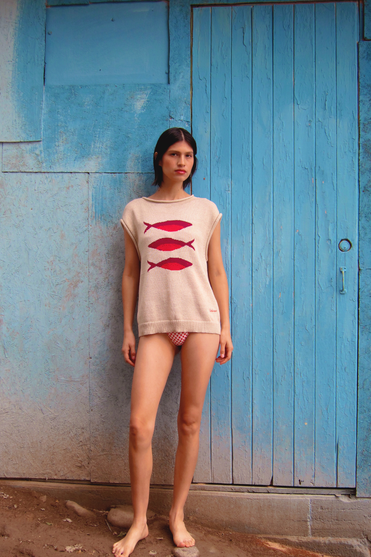 ILO VEST - HUESO/NUDE