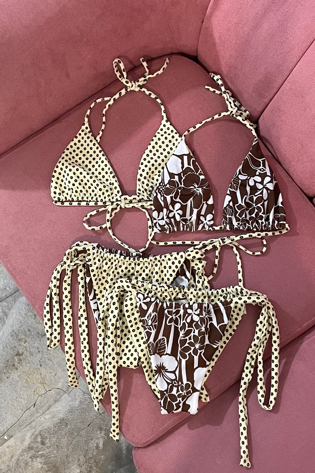 Alexis Top - Choco chip reversible Chocoflor