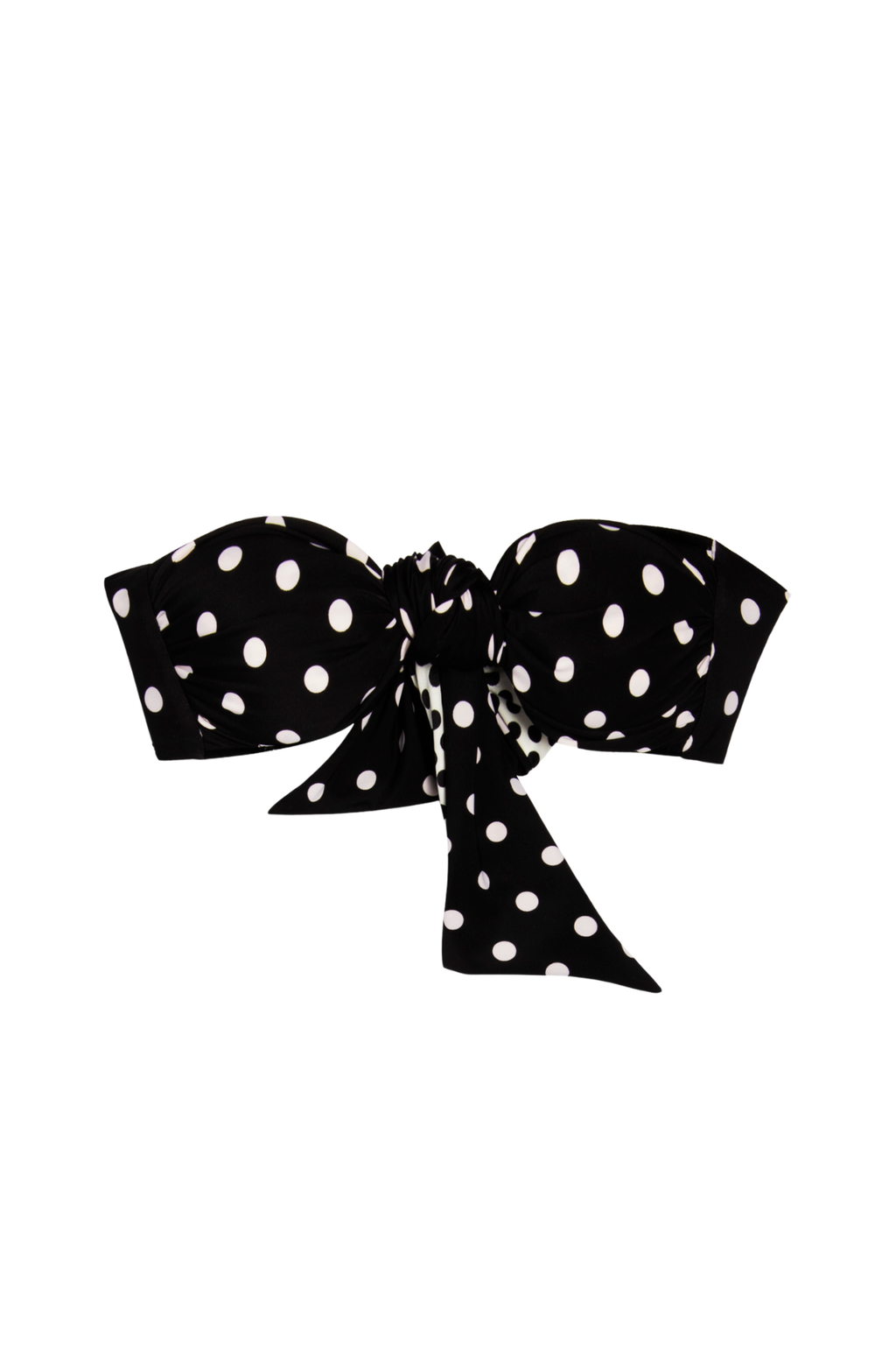 Emily Top - Polka dot White reversible Mini polka Black