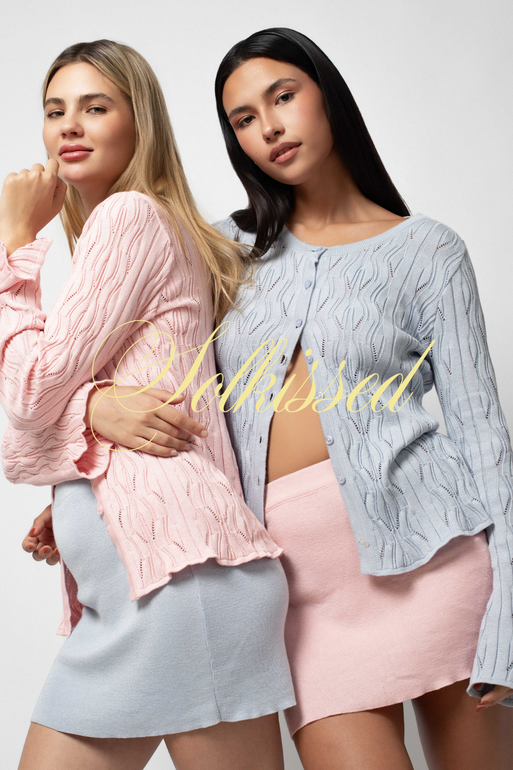 ASHLEY SKIRT - BABY BLUE