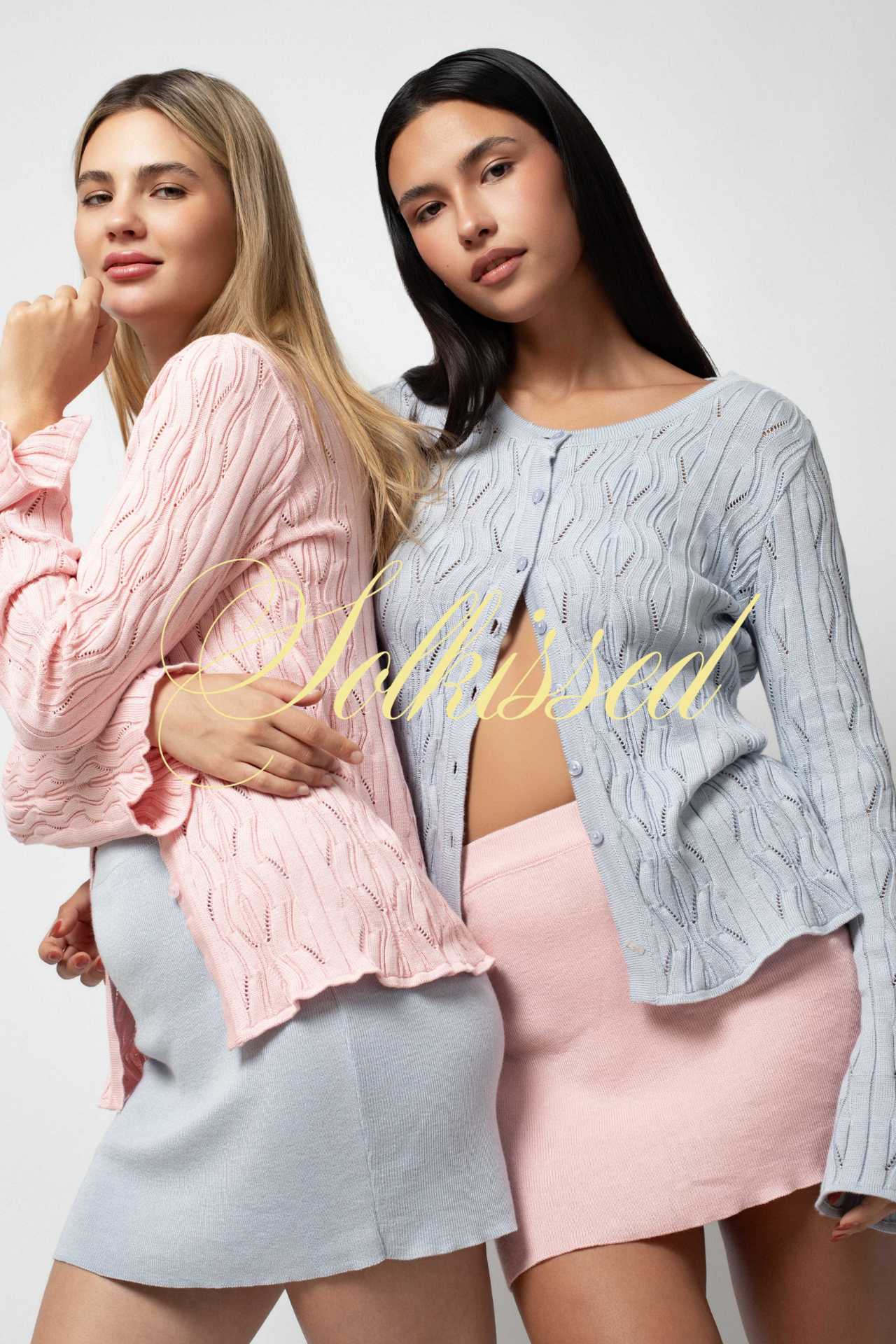 ASHLEY SKIRT - BABY BLUE