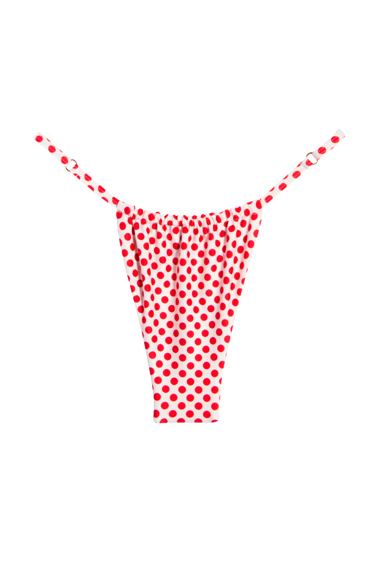 Ibiza Bikini Bottoms- Mini polka Red
