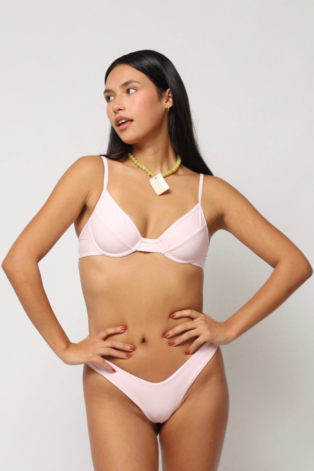 Lali bikini top - Cotton Candy
