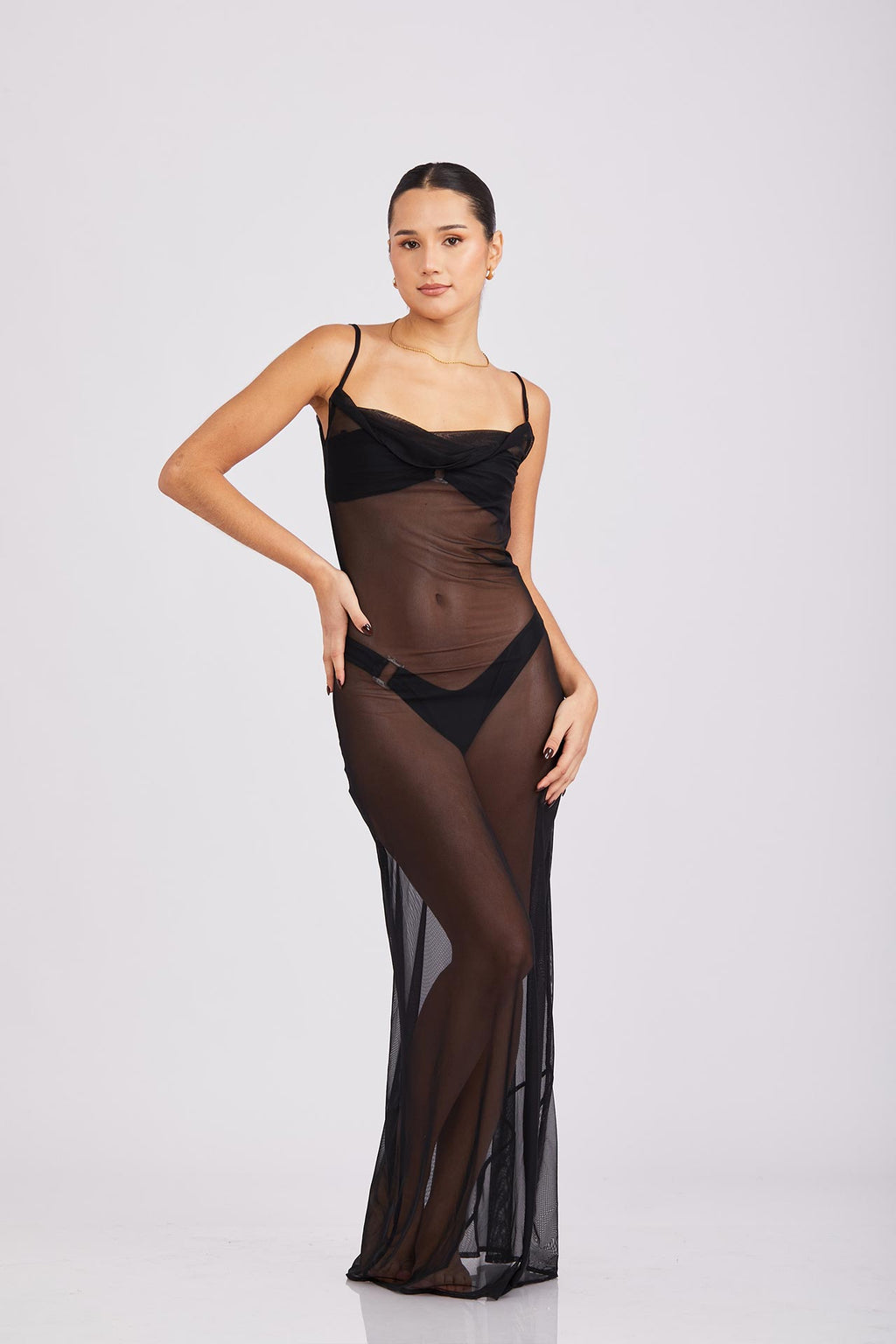 Rosalia Dress - Noir