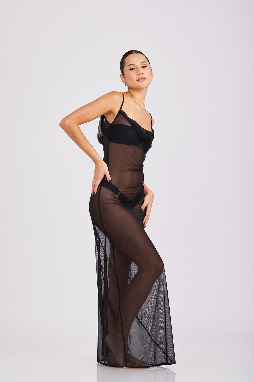 Rosalia Dress - Noir