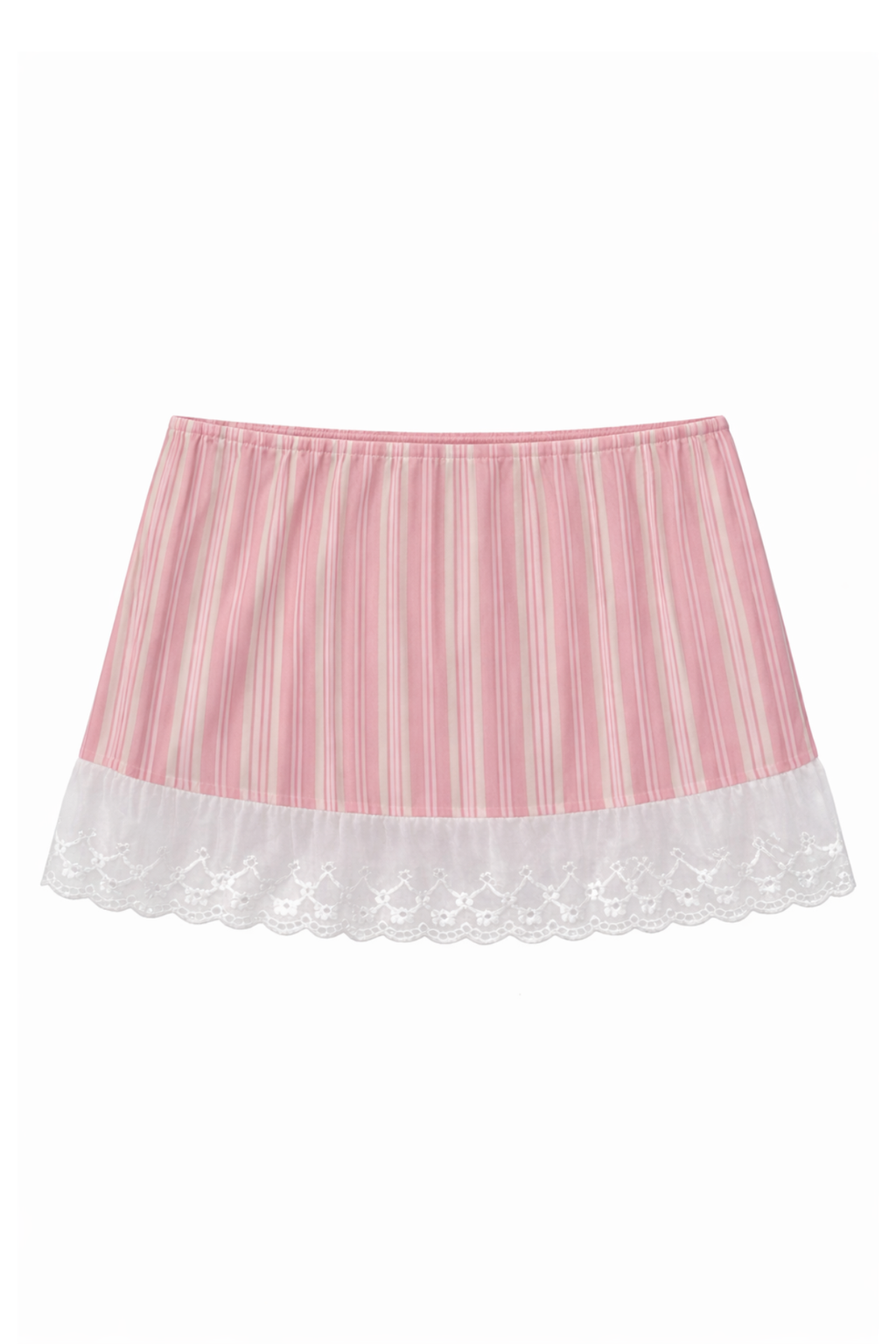 Capri mini-skirt - Sunset Stripes