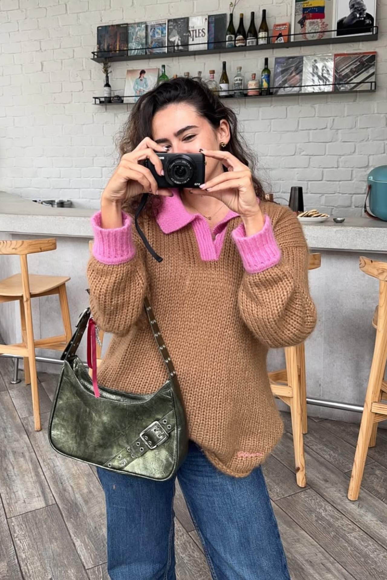 PISCO HUSBAND SWEATER - BROWN