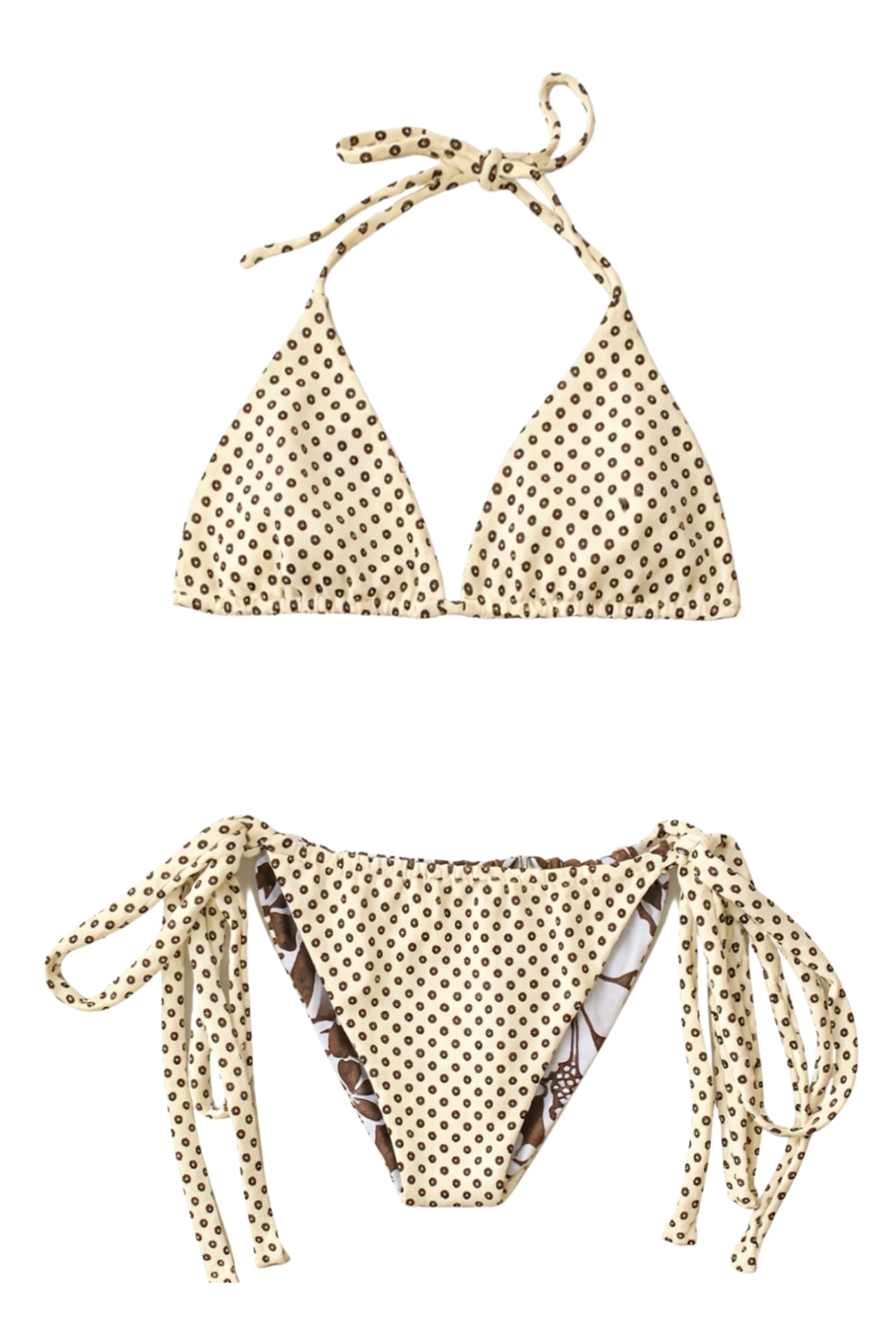 Alexis Top - Choco chip reversible Chocoflor